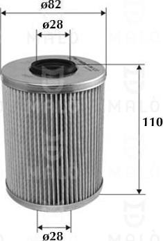 AKRON-MALÒ 1510142 - Масляный фильтр abcparts.ee