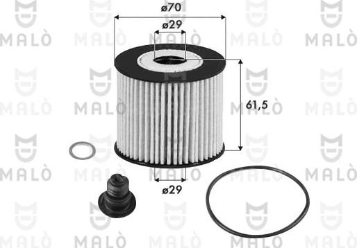 AKRON-MALÒ 1510253 - Масляный фильтр abcparts.ee