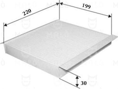 AKRON-MALÒ 1530411 - Фильтр воздуха в салоне abcparts.ee