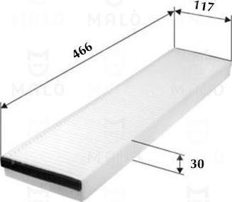 AKRON-MALÒ 1530751 - Фильтр воздуха в салоне abcparts.ee