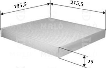 AKRON-MALÒ 1531021 - Фильтр воздуха в салоне abcparts.ee