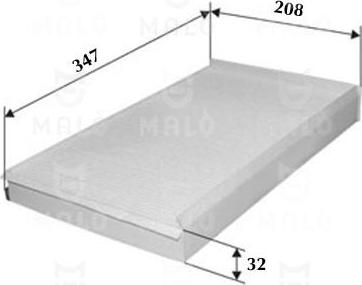 AKRON-MALÒ 1531201 - Фильтр воздуха в салоне abcparts.ee