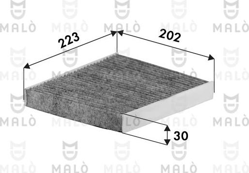 AKRON-MALÒ 1532641 - Фильтр воздуха в салоне abcparts.ee