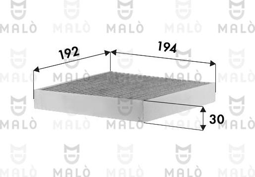 AKRON-MALÒ 1532602 - Фильтр воздуха в салоне abcparts.ee