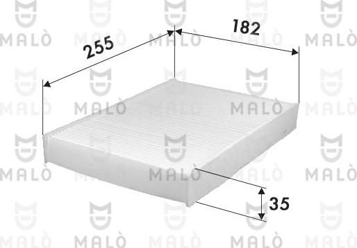 AKRON-MALÒ 1532632 - Фильтр воздуха в салоне abcparts.ee