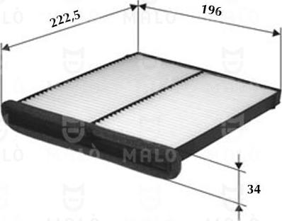 AKRON-MALÒ 1532031 - Фильтр воздуха в салоне abcparts.ee