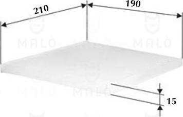 AKRON-MALÒ 1532111 - Фильтр воздуха в салоне abcparts.ee