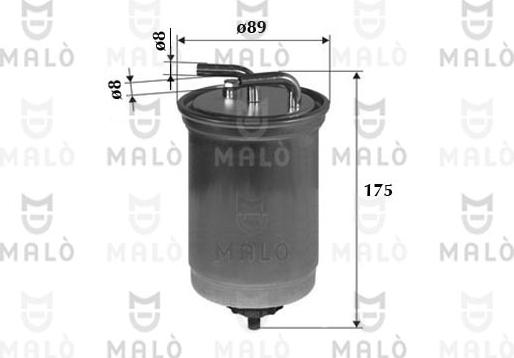 AKRON-MALÒ 1520107 - Топливный фильтр abcparts.ee