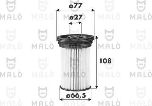 AKRON-MALÒ 1520238 - Топливный фильтр abcparts.ee