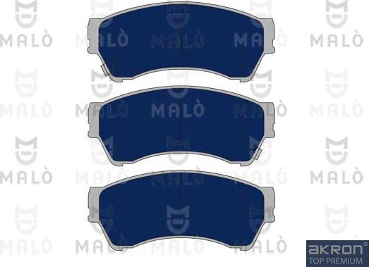 AKRON-MALÒ 1050939 - Тормозные колодки, дисковые, комплект abcparts.ee