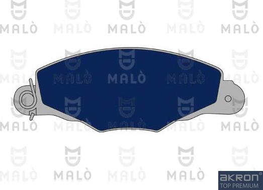 AKRON-MALÒ 1050457 - Тормозные колодки, дисковые, комплект abcparts.ee