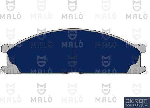 AKRON-MALÒ 1050478 - Тормозные колодки, дисковые, комплект abcparts.ee