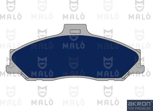 AKRON-MALÒ 1050596 - Тормозные колодки, дисковые, комплект abcparts.ee