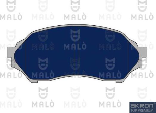 AKRON-MALÒ 1050591 - Тормозные колодки, дисковые, комплект abcparts.ee