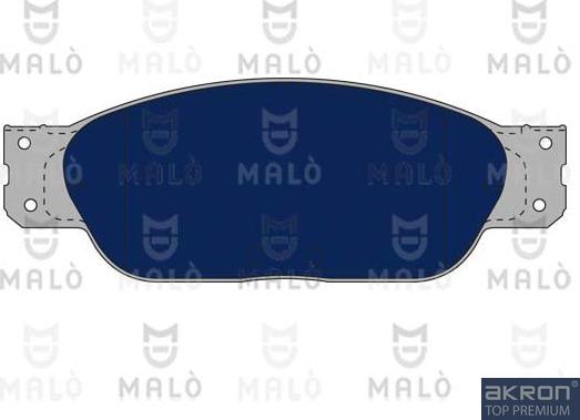 AKRON-MALÒ 1050692 - Тормозные колодки, дисковые, комплект abcparts.ee