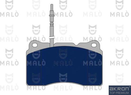 AKRON-MALÒ 1050661 - Тормозные колодки, дисковые, комплект abcparts.ee