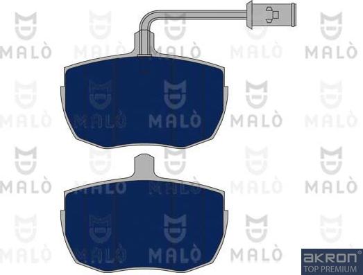 AKRON-MALÒ 1050685 - Тормозные колодки, дисковые, комплект abcparts.ee