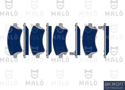 AKRON-MALÒ 1050066 - Тормозные колодки, дисковые, комплект abcparts.ee