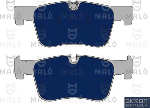 AKRON-MALÒ 1050879 - Тормозные колодки, дисковые, комплект abcparts.ee