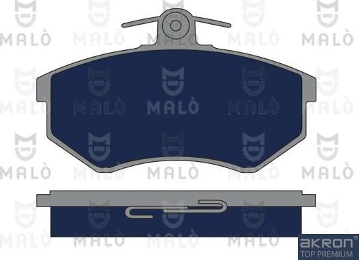 AKRON-MALÒ 1050325 - Тормозные колодки, дисковые, комплект abcparts.ee