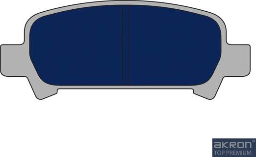 AKRON-MALÒ 1050706 - Тормозные колодки, дисковые, комплект abcparts.ee