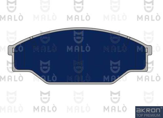 AKRON-MALÒ 1050729 - Тормозные колодки, дисковые, комплект abcparts.ee