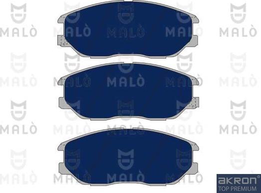 AKRON-MALÒ 1051045 - Тормозные колодки, дисковые, комплект abcparts.ee