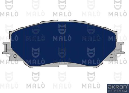 AKRON-MALÒ 1051023 - Тормозные колодки, дисковые, комплект abcparts.ee