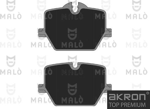 AKRON-MALÒ 1051391 - Тормозные колодки, дисковые, комплект abcparts.ee