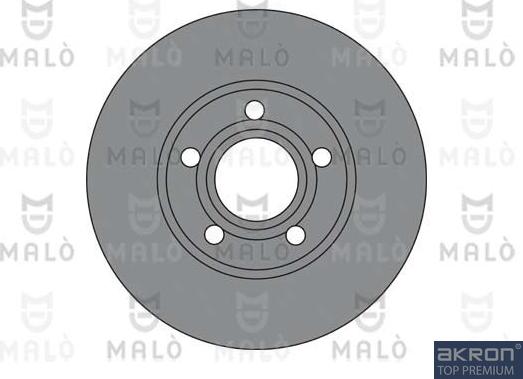 AKRON-MALÒ 1110430 - Тормозной диск abcparts.ee