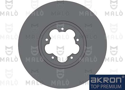 AKRON-MALÒ 1110597 - Тормозной диск abcparts.ee