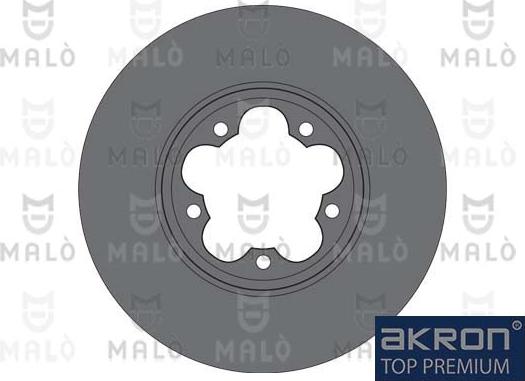 AKRON-MALÒ 1110549 - Тормозной диск abcparts.ee