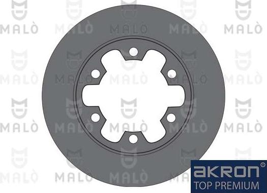 AKRON-MALÒ 1110548 - Тормозной диск abcparts.ee