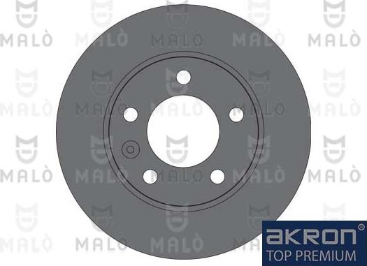 AKRON-MALÒ 1110551 - Тормозной диск abcparts.ee