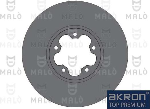 AKRON-MALÒ 1110560 - Тормозной диск abcparts.ee