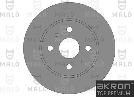 AKRON-MALÒ 1110645 - Тормозной диск abcparts.ee