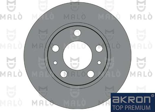 AKRON-MALÒ 1110617 - Тормозной диск abcparts.ee