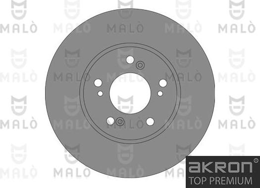 AKRON-MALÒ 1110683 - Тормозной диск abcparts.ee