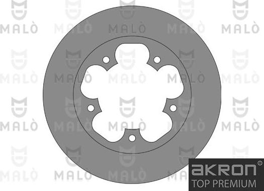 AKRON-MALÒ 1110628 - Тормозной диск abcparts.ee