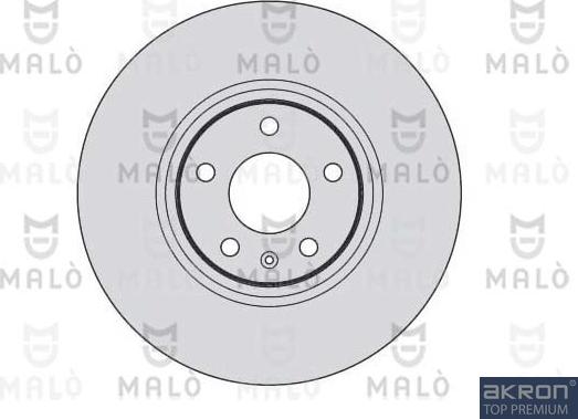 AKRON-MALÒ 1110090 - Тормозной диск abcparts.ee