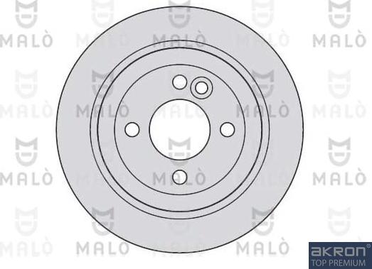 AKRON-MALÒ 1110023 - Тормозной диск abcparts.ee