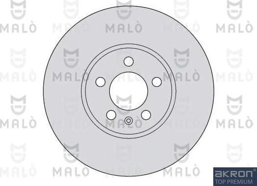 AKRON-MALÒ 1110191 - Тормозной диск abcparts.ee