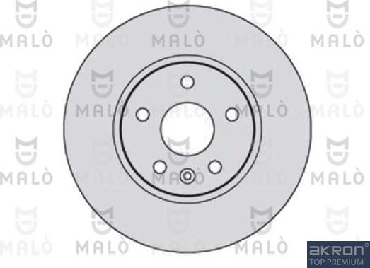 AKRON-MALÒ 1110145 - Тормозной диск abcparts.ee