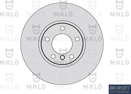 AKRON-MALÒ 1110140 - Тормозной диск abcparts.ee