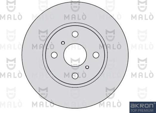 AKRON-MALÒ 1110112 - Тормозной диск abcparts.ee