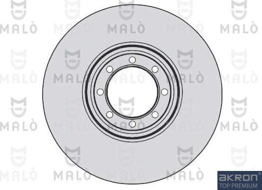 AKRON-MALÒ 1110133 - Тормозной диск abcparts.ee