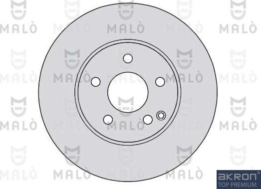AKRON-MALÒ 1110129 - Тормозной диск abcparts.ee