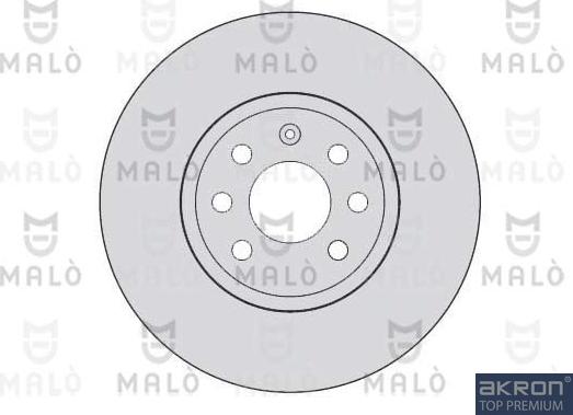 AKRON-MALÒ 1110214 - Тормозной диск abcparts.ee
