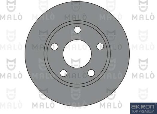 AKRON-MALÒ 1110232 - Тормозной диск abcparts.ee