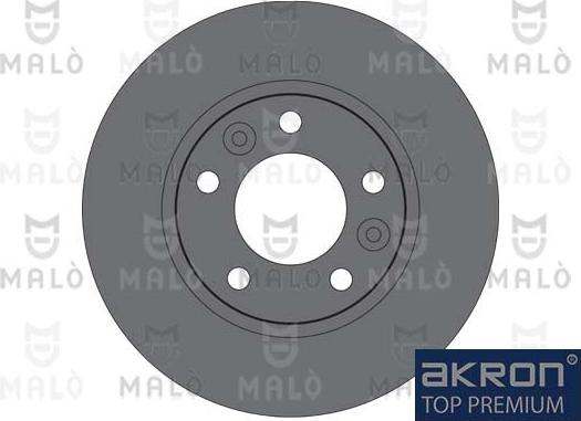 AKRON-MALÒ 1110743 - Тормозной диск abcparts.ee
